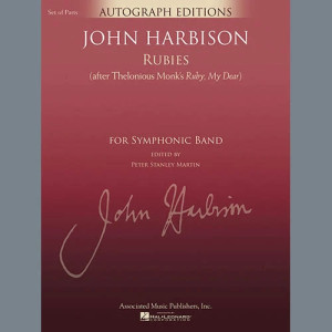 Rubies (After Thelonious Monk's "Ruby, My Dear") - Percussion 3